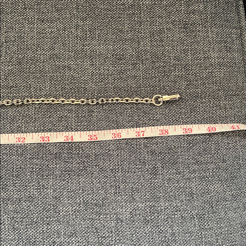 Delicate Silver Chain bag strap - Picture 2 of 3